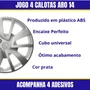Jogo Calota Aro 14 Renault Sandero 2014 Até 2020