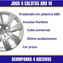 Jogo Calota Aro 14 Saveiro Gol G5 G6 2010 Até 2016