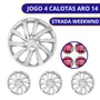 Jogo Calota Aro 14 Strada Após 2021