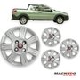 Jogo Calota Aro 14 Fiat Strada Trekkinig 2010 Até 2019