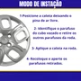 Jogo Calota Aro 14 Uno Way 2015 a 2018 