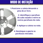 Jogo Calota Aro 14 Volkswagen UP 2014 ate 2016