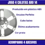 Jogo Calota Aro 14 Volkswagen UP 2014 ate 2016