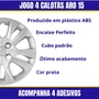 Jogo Calota Aro 15 Chevrolet Onix Prisma Após 2020 