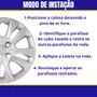 Jogo Calota Aro 15 Chevrolet Onix Prisma Após 2020 
