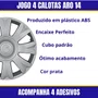 Jogo Calota Aro 15 Citroen C3 2014 Até 2015