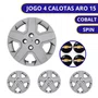 Jogo Calota Aro 15 Cobalt Spin 2013 Até 2020