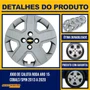 Jogo Calota Aro 15 Cobalt Spin 2013 Até 2020