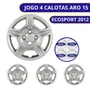 Jogo Calota Aro 15 Ford Ecosport 2012