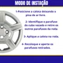 Jogo Calota Aro 15 Ford Ecosport 2012