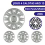 Jogo Calota Aro 15 Fox 2006 a 2009 Pressão