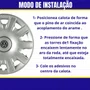 Jogo Calota Aro 15 Fox 2006 a 2009 Pressão