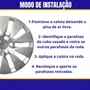 Jogo Calota Aro 15 Fox Space Fox Polo Após 2015 