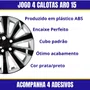 Jogo Calota Aro 15 Fox/Space/Polo 2014 Cubo Padrão