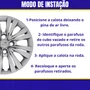 Jogo Calota Aro 15 Gol G7 20017 Até 2018