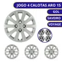 Jogo Calota Aro 15 Gol Voyage G5 2009 Até 2013