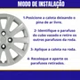 Jogo Calota Aro 15 Gol Voyage G5 2009 Até 2013