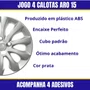Jogo Calota Aro 15 Idea Punto 2012 Até 2016 