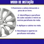 Jogo Calota Aro 15 Idea Punto 2012 Até 2016 