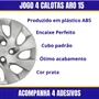 Jogo Calota Aro 15 Onix Prisma 2014 até 2016 