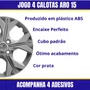 Jogo Calota Aro 15 Onix Prisma Após 2021