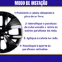 Jogo Calota Aro 15 Polo Track 2021 Até 2024 Preto Brilho