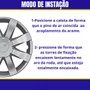 Jogo Calota Aro 15 Renault Sandero Logan 2015 Até 2019