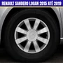 Jogo Calota Aro 15 Renault Sandero Logan 2015 Até 2019
