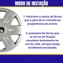 Jogo Calota Aro 15 Sandero Logan Scenic 2008 Até 2014