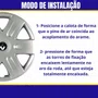 Jogo Calota Aro 15 Sandero Logan Scenic 2008 Até 2014