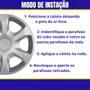 Jogo Calota Aro 15 Sandero/Megane/Logan 2014/15 PressãoJogo Calota Aro 15 Sandero/Megane/Logan 2014/15 Pressão
