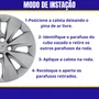 Jogo Calota Aro 15 Saveiro G6 G7 2013 até 2022