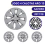 Jogo Calota Aro 15 Saveiro G6 G7 2013 até 2022