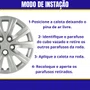 Jogo Calota Aro 15 VW Fox Spacefox Polo 2012 Até 2013
