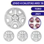 Jogo Calota Aro 16 Fiat Toro 2021 