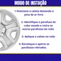 Jogo Calota Aro 16 Fiat Toro 2021 