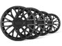 Jogo de Calota Esportiva Aro 14 Triton Black/Fosco Jogo 4 Pecas