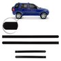 Jogo Friso Lateral Ecosport 2003 a 2011 Preto 