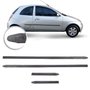 Jogo Friso Lateral Ford Ka 1997 a 2007 2 Portas Preto