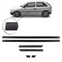 Jogo Friso Lateral Gol G3 G4 2000 a 2014 2 Portas Largo Preto 