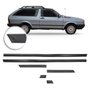 Jogo Friso Lateral Gol Parati Voyage 1987 a 1995 Estreito Preto