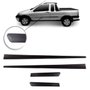 Jogo Friso Lateral Strada 2005 a 2012 Preto