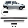 Jogo Friso Lateral Uno 4 Portas 1986 a 2013 Estreito Preto