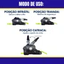 Kit 2 Cinta Amarracao De Carga Catraca Retratil 25MM X 3 MT