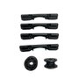 Kit 6 Peças Deslize Calço Banco Linha Fiat Palio Uno Strada 1996 a 2015