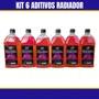 Kit 6un Protetivo Aditivo Radiador 1L Orgânico Rosa ORBI