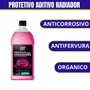 Kit 6un Protetivo Aditivo Radiador 1L Orgânico Rosa ORBI