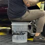 Kit Balde Separador De Particulas, Grelha Inclinada E Tampa