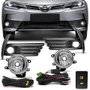 Kit Farol Auxiliar Milha Corolla 17 a 19 Com Grafite Kit Completo 