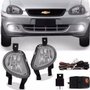 Kit Farol Auxiliar Milha Corsa Classic 2000 a 2010 Kit Completo
